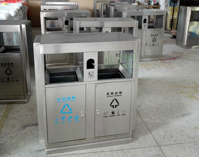 這款戶(hù)外不銹鋼垃圾桶價(jià)格貴不貴？