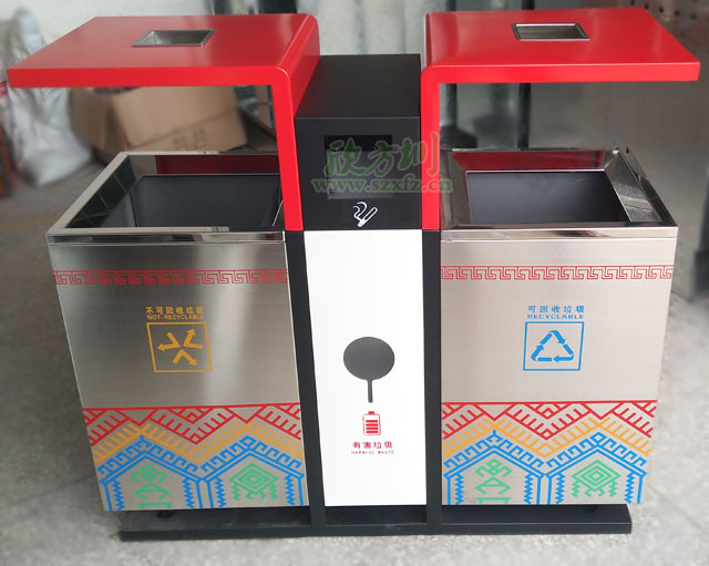 不銹鋼垃圾桶廠(chǎng)家對產(chǎn)品表面可做哪些效果？