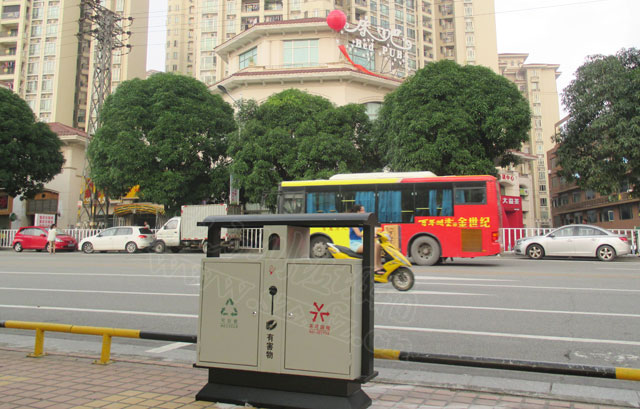 鋼板沖孔垃圾桶-欣方圳鋼板沖孔垃圾桶廠(chǎng)家