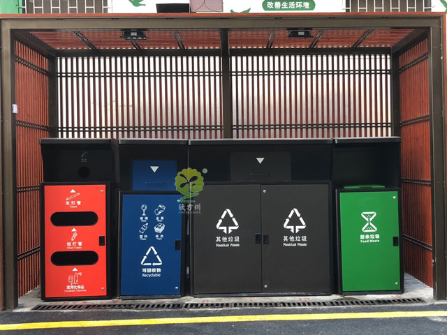 深圳寶安福永白石廈社區城管指定不銹鋼垃圾分類(lèi)桶