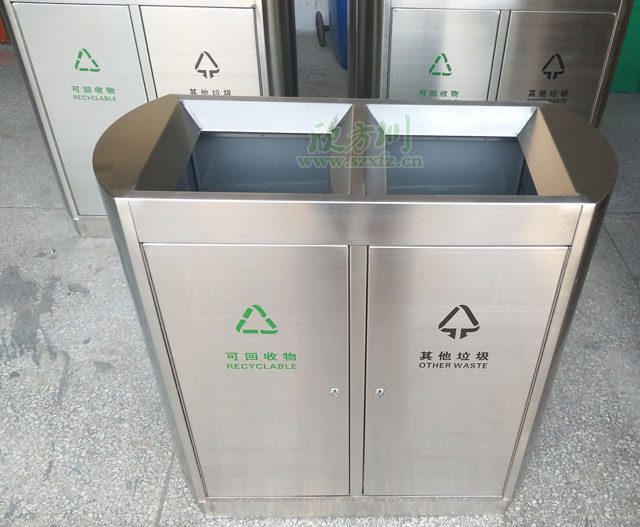 蘇州商貿城不銹鋼垃圾桶廠(chǎng)家品質(zhì)有保障